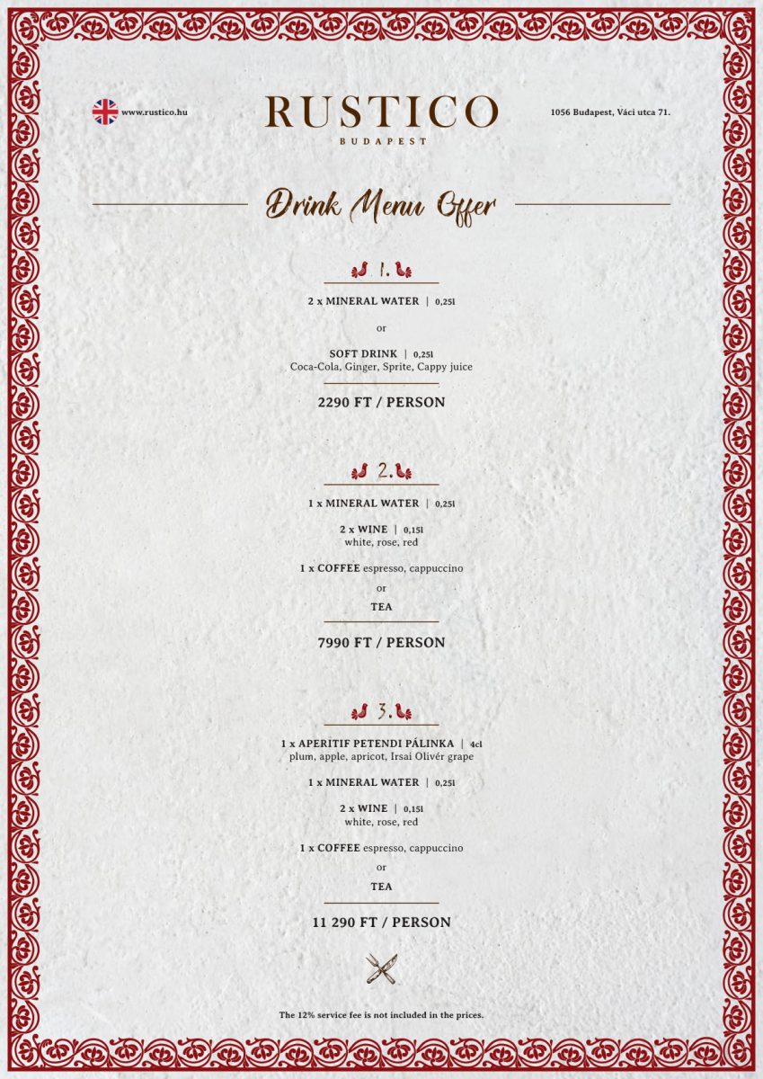 Rustico Group Menus Food And Drink Offer 2026 2