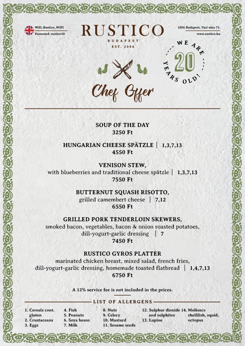 A5 Chef Ajanlat En 20261008